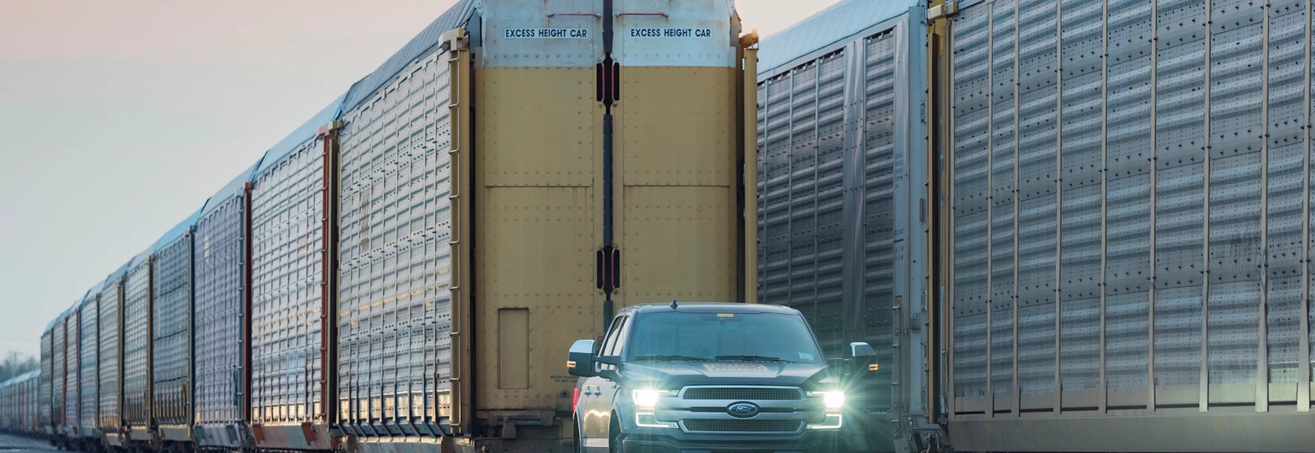 Ford proves how tough EV pick-up trucks can be — by towing a train
